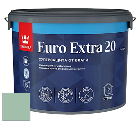 Краска Tikkurila Euro Extra 20 краска для стен и потолков цвет NCS S 2020-G 
