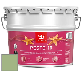 Краска Tikkurila Euro Pesto 10 эмаль цвет S381 