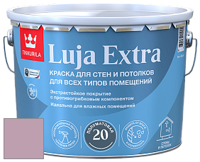 Краска Tikkurila Luja 20 Extra полуматовая краска для влажных помещений цвет X424 
