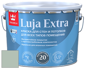 Краска Tikkurila Luja 20 Extra полуматовая краска для влажных помещений цвет X445 Лидо