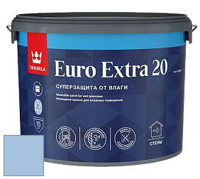 Краска Tikkurila Euro Extra 20 краска для стен и потолков цвет X351 