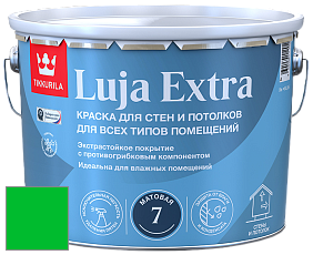 Краска Tikkurila Luja Extra 7 матовая краска для влажных помещений цвет RAL 6038 