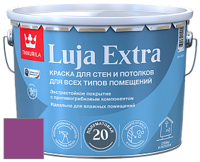 Краска Tikkurila Luja 20 Extra полуматовая краска для влажных помещений цвет RAL 4008 