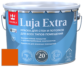 Краска Tikkurila Luja 20 Extra полуматовая краска для влажных помещений цвет RAL 2009 