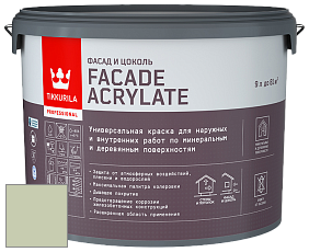 Краска Tikkurila Facade Acrylate краска внутренних и наружных работ цвет NCS S 1515-G40Y 