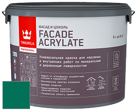 Краска Tikkurila Facade Acrylate краска внутренних и наружных работ цвет M373 