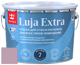 Краска Tikkurila Luja Extra 7 матовая краска для влажных помещений цвет X424 