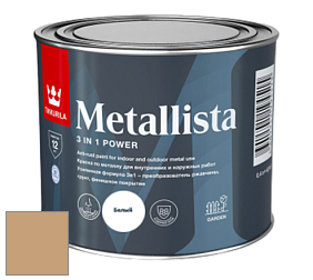 Краска Tikkurila Metallista краска по металлу цвет V396 Сладость