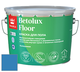 Краска Tikkurila Betolux Floor краска для пола цвет RAL 5012 