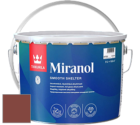 Краска Tikkurila Miranol высокопрочная эмаль цвет N414 