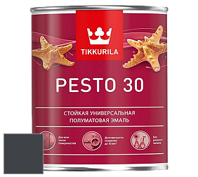 Краска Tikkurila Euro Pesto 30 эмаль цвет Y490 