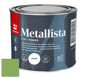 Краска Tikkurila Metallista краска по металлу цвет N382 