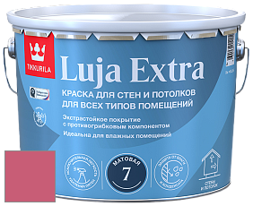 Краска Tikkurila Luja Extra 7 матовая краска для влажных помещений цвет S329 Фрезия