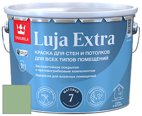 Краска Tikkurila Luja Extra 7 матовая краска для влажных помещений цвет NCS S 2030-G20Y 