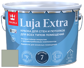 Краска Tikkurila Luja Extra 7 матовая краска для влажных помещений цвет V448 
