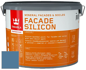Краска Tikkurila Facade Silicon краска фасадная цвет U215 