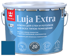 Краска Tikkurila Luja 20 Extra полуматовая краска для влажных помещений цвет N358 