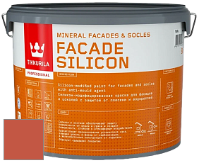 Краска Tikkurila Facade Silicon краска фасадная цвет U143 