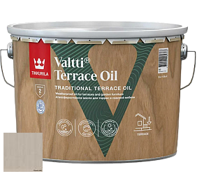 Краска Tikkurila Valtti Terrace Oil масло для наружных работ по дереву цвет 5062 Tuohi