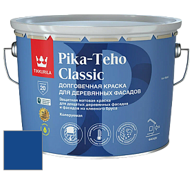 Краска Tikkurila Pika-Teho Classic краска для деревянных фасадов цвет RAL 5005 
