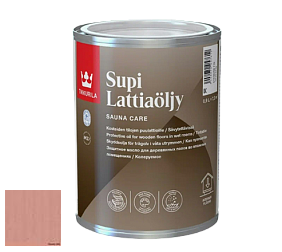 Краска Tikkurila Supi Lattiaöljy защитный состав для сауны цвет 3468 Роза