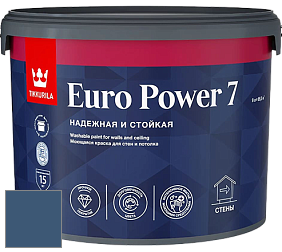 Краска Tikkurila Euro Power 7 краска для стен и потолков цвет N434 