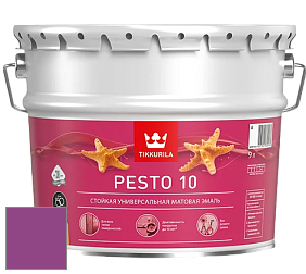 Краска Tikkurila Euro Pesto 10 эмаль цвет RAL 4008 