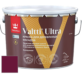 Краска Tikkurila Valtti Ultra краска для деревянных фасадов цвет RAL 4004 