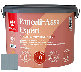 Краска Tikkurila Paneeli Assa Expert 10 интерьерный матовый лак цвет 5084 Kajo