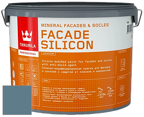 Краска Tikkurila Facade Silicon краска фасадная цвет Q435 Puro