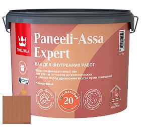 Краска Лак Tikkurila Paneeli Assa Expert 20 полуматовый интерьерный лак цвет 3449 Сердцевина