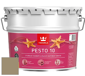Краска Tikkurila Euro Pesto 10 эмаль цвет V457 