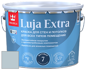 Краска Tikkurila Luja Extra 7 матовая краска для влажных помещений цвет X436 