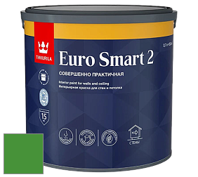 Краска Tikkurila Euro Smart 2 краска для стен и потолков цвет NCS S 2075-G20Y 