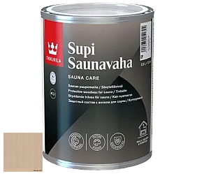 Краска Tikkurila Supi Saunavaha защитный состав для сауны цвет 3467 Имбирь