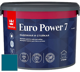 Краска Tikkurila Euro Power 7 краска для стен и потолков цвет M365 