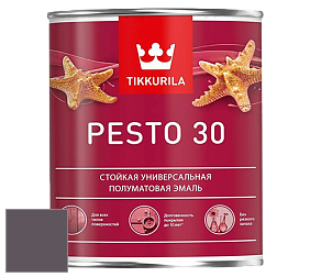 Краска Tikkurila Euro Pesto 30 эмаль цвет V502 Инжир