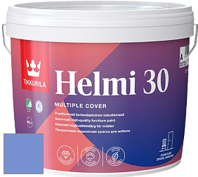 Краска Tikkurila Helmi 30 краска для мебели цвет NCS S 1555-R70B 