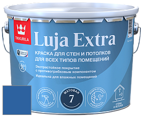 Краска Tikkurila Luja Extra 7 матовая краска для влажных помещений цвет M354 Ара