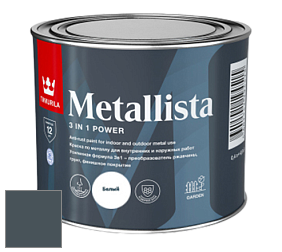 Краска Tikkurila Metallista краска по металлу цвет V491 