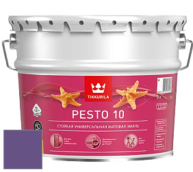Краска Tikkurila Euro Pesto 10 эмаль цвет M343 
