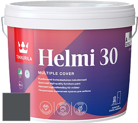 Краска Tikkurila Helmi 30 краска для мебели цвет Y500 Ковкое железо
