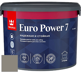 Краска Tikkurila Euro Power 7 краска для стен и потолков цвет S487 