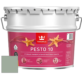 Краска Tikkurila Euro Pesto 10 эмаль цвет V445 
