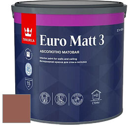 Краска Tikkurila Euro Matt 3 краска для стен и потолков цвет V415 