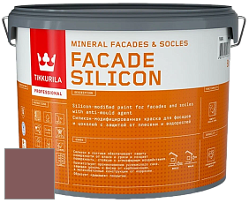 Краска Tikkurila Facade Silicon краска фасадная цвет 4877 