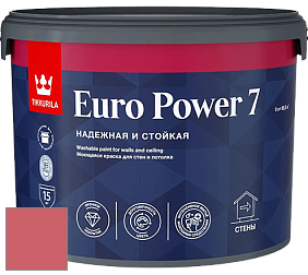 Краска Tikkurila Euro Power 7 краска для стен и потолков цвет S323 