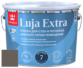 Краска Tikkurila Luja Extra 7 матовая краска для влажных помещений цвет NCS S 7005-Y20R 