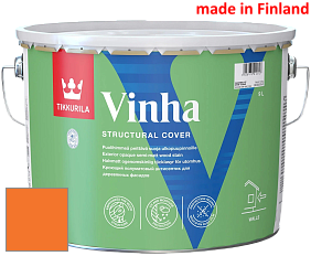 Краска Tikkurila Vinha кроющий антисептик для деревянных фасадов цвет RAL 2008 