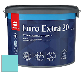 Краска Tikkurila Euro Extra 20 краска для стен и потолков цвет NCS S 0540-B30G 